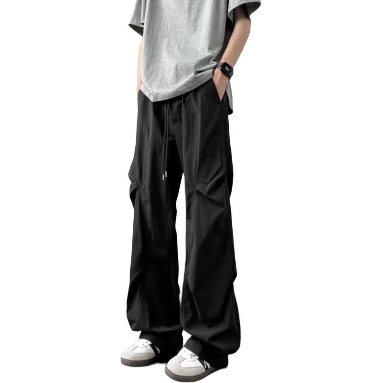 悍戈 美式潮流夏季薄款多功能休闲裤 男女同款