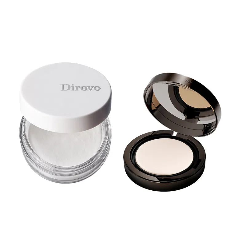 蒂洛薇 定妆控油水散粉 水光遮瑕提亮肤色粉膏 小样彩妆体验装 易上色自然持久哑光不晕染不脱妆清透素颜服帖不卡粉遮瑕修饰肤色