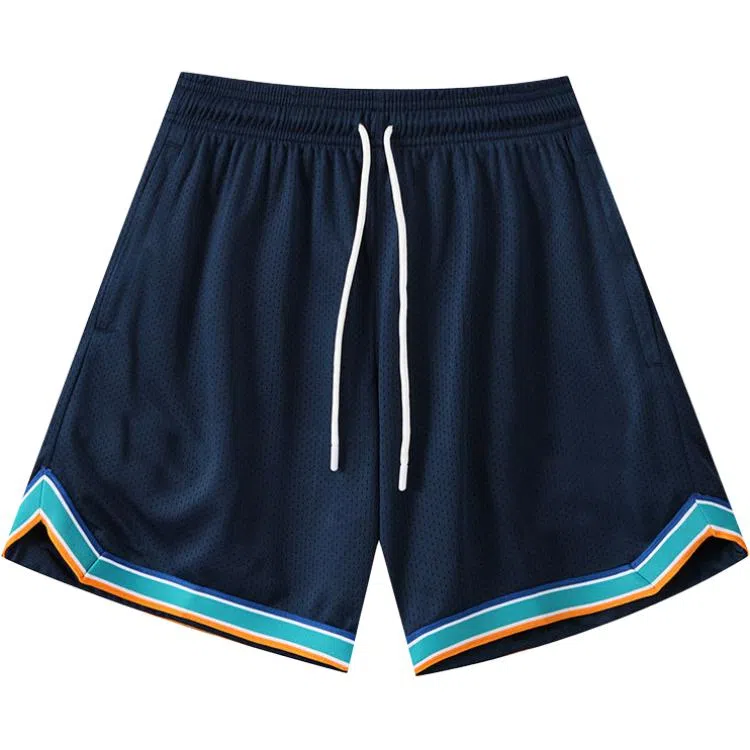 左岸 美式复古高街宽松休闲直筒中腰松紧系带户外运动日常通勤透气舒适潮流百搭时尚男女同款五分亲肤篮球裤 男女同款