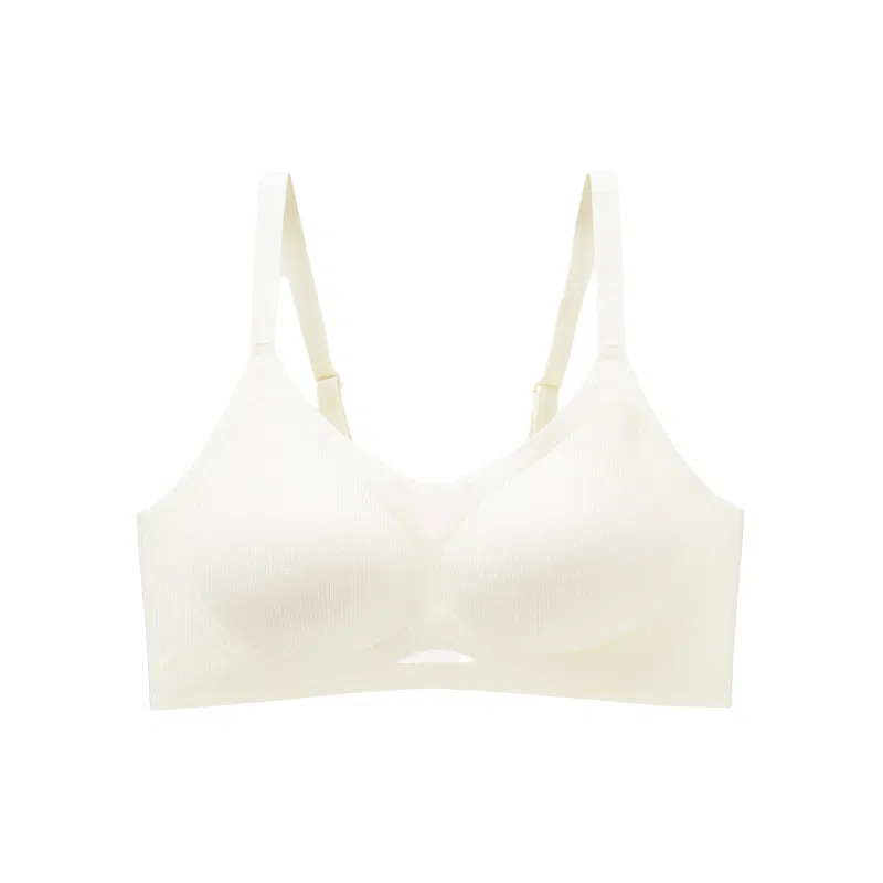 艾诗塔 小胸聚拢一片式无痕美背文胸夏薄款无钢圈收副乳防走光内衣 女款