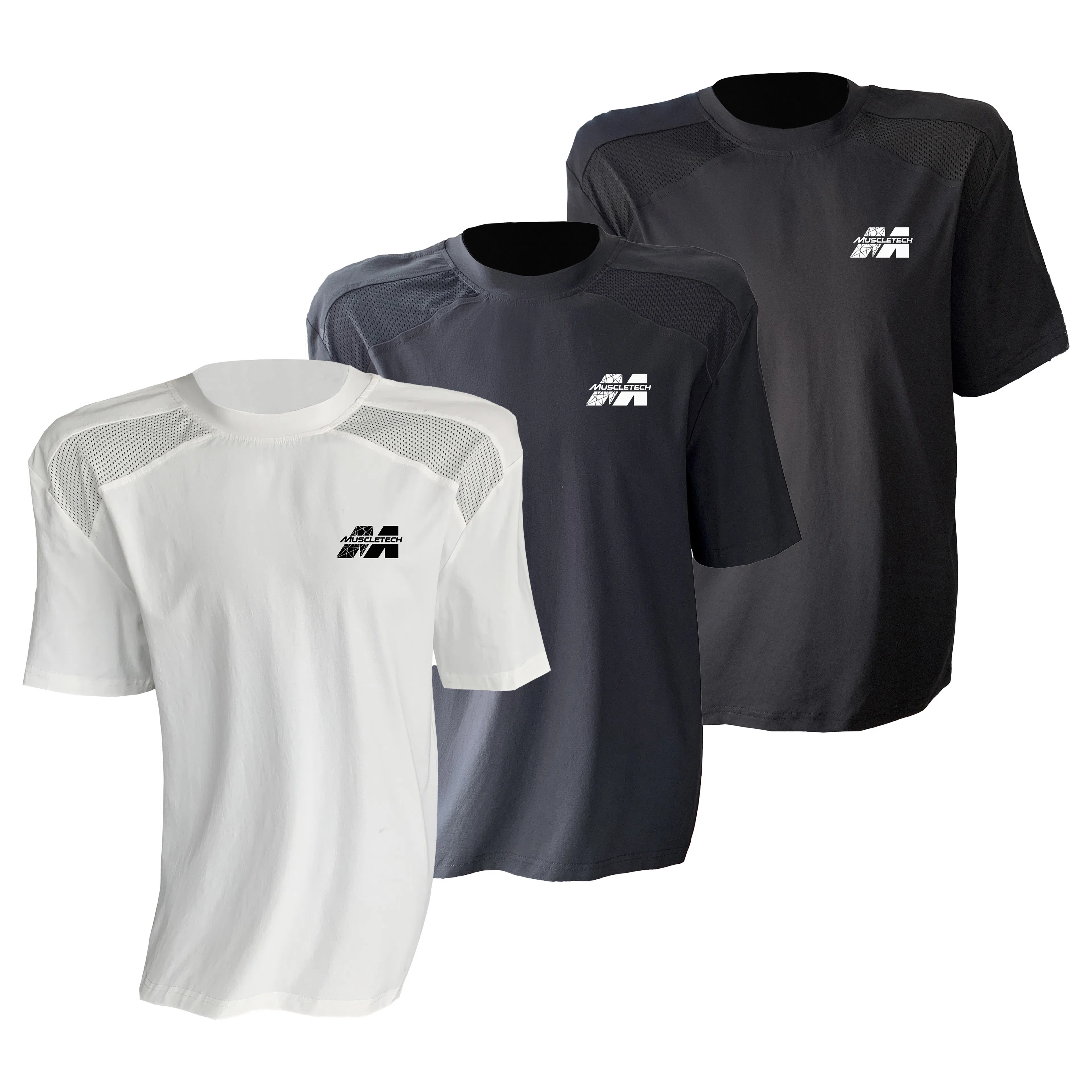 MUSCLETECH Boxy Mesh Tee