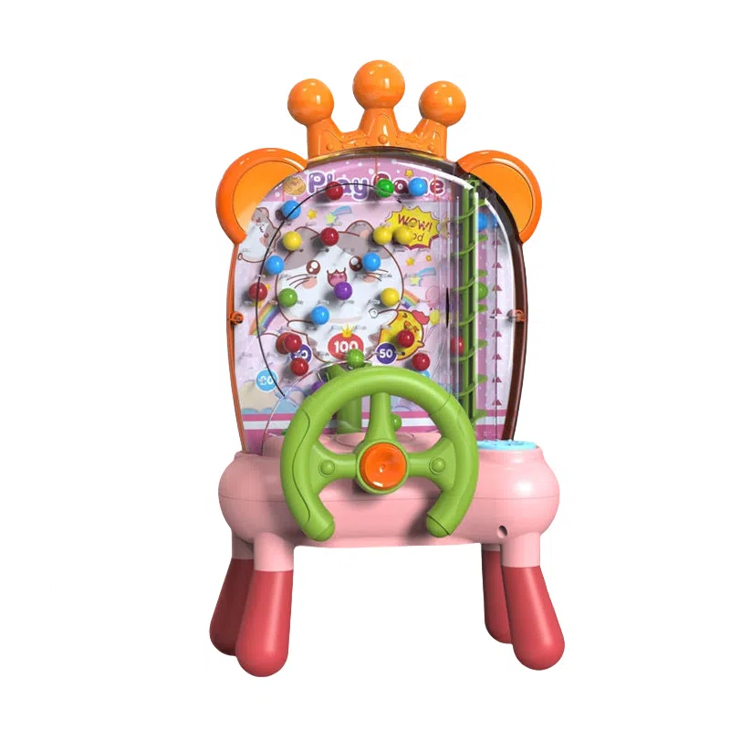 咕轹 声光接球机 多功能玩具台/游戏桌