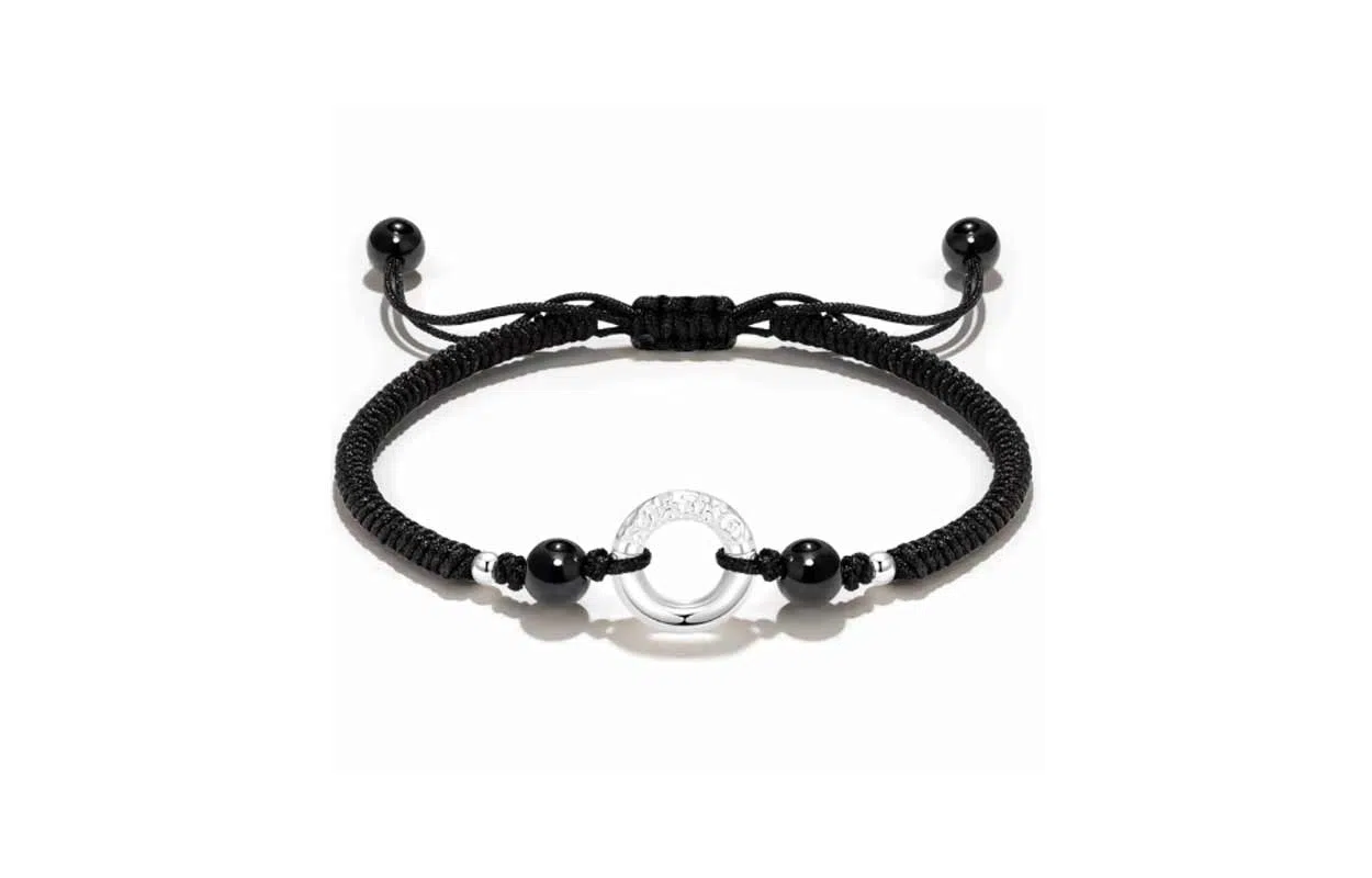 百利金 祥云平安扣 国潮复古新中式平安转运吉祥纳福小众设计精致轻奢经典百搭高级感可调节转运珠手饰#好运 玛瑙 手绳 男女同款情侣款