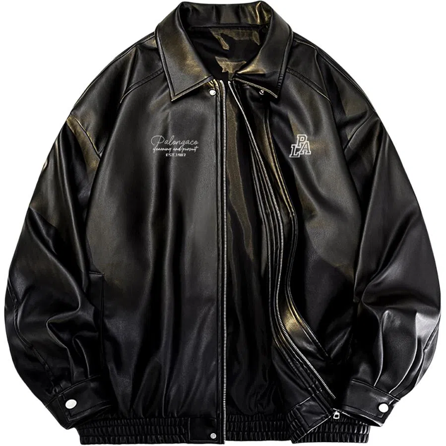 PAL ONGACO PU Leather Jacket