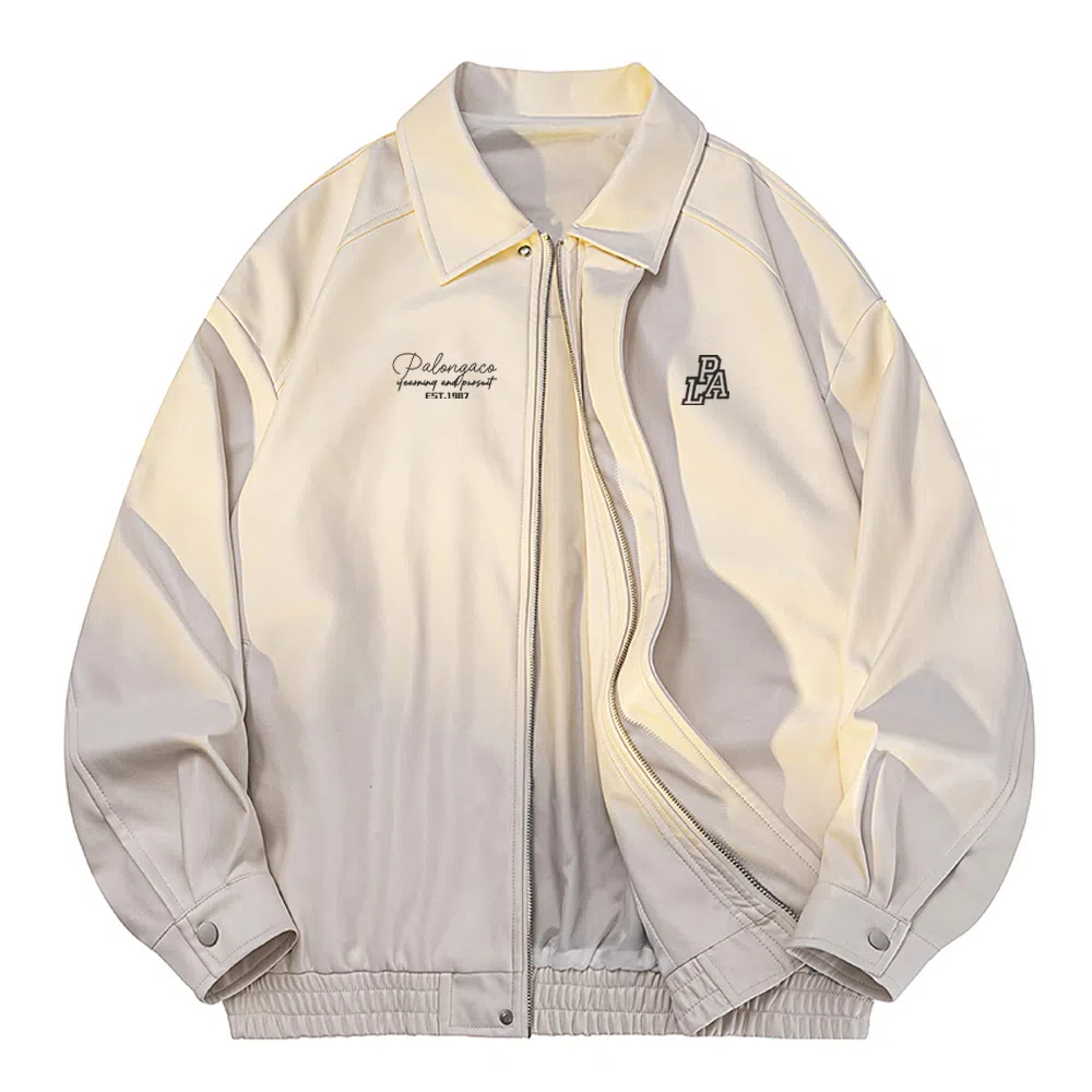 PAL ONGACO PU Leather Jacket