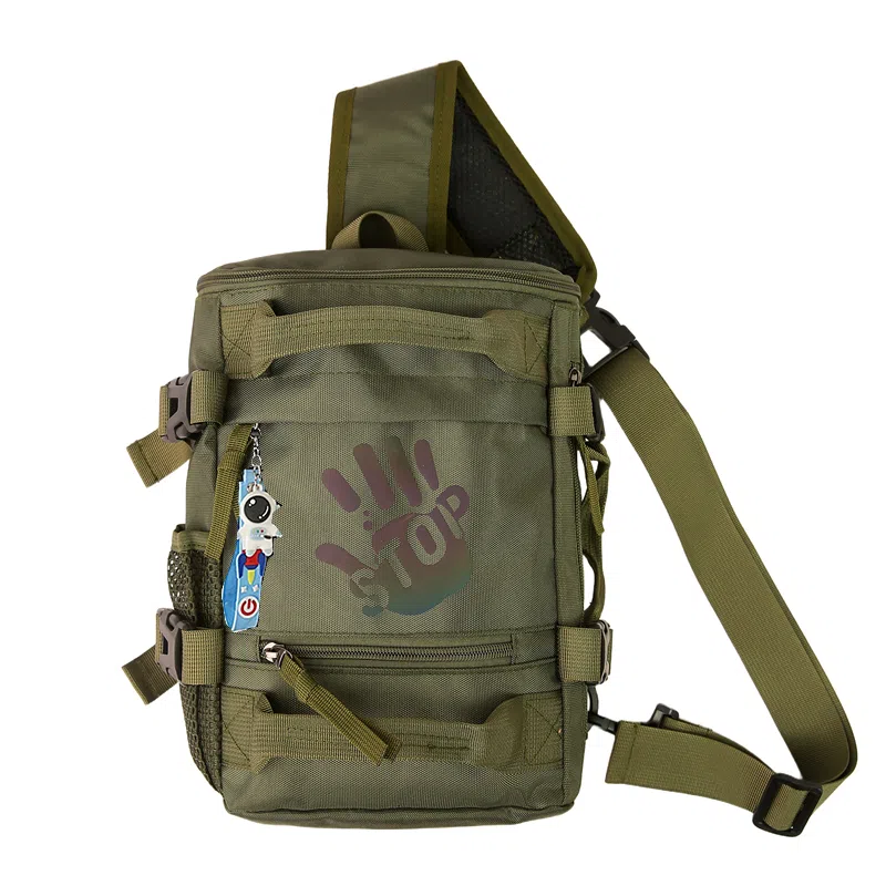 笛贝嘉 时尚轻便外出简约百搭 牛津布 胸包 男女同款情侣款 多色