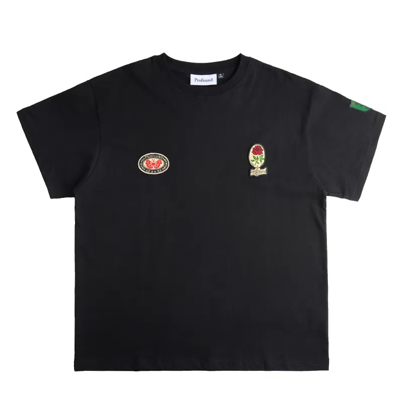 Profound Foundation Rose Butterfly Badge Tee