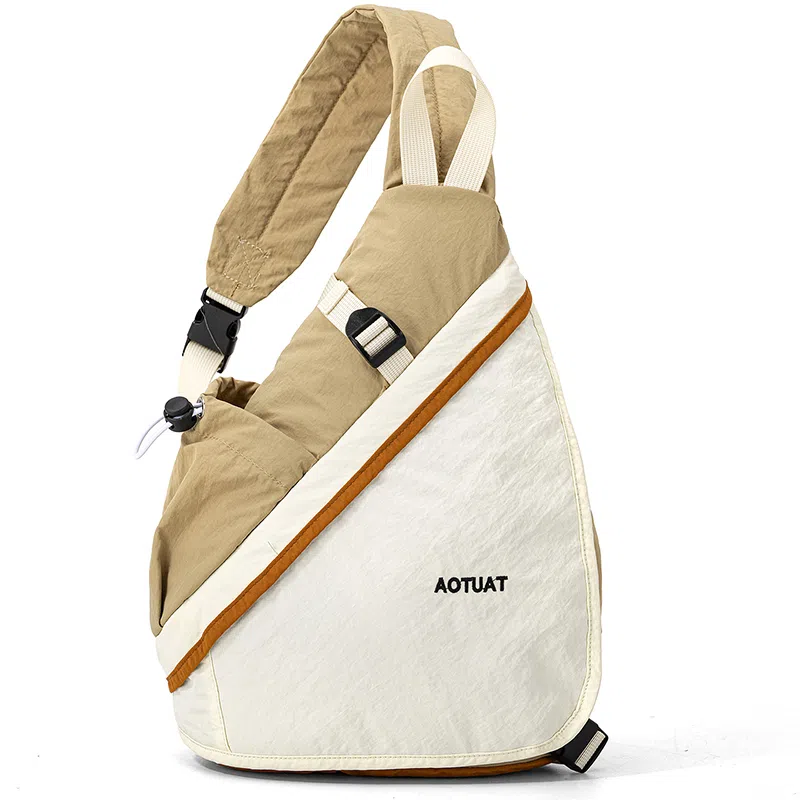 垣途者 日韩复古通勤高级 织物 胸包 常规 男女同款情侣款 多色