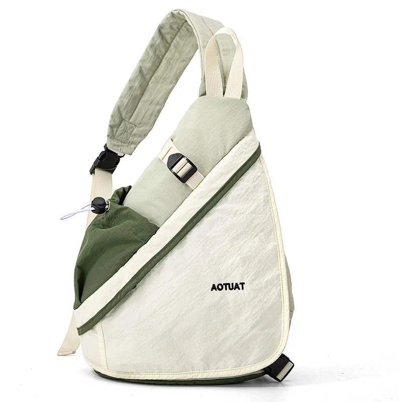 垣途者 日韩复古通勤高级 织物 胸包 常规 男女同款情侣款 多色