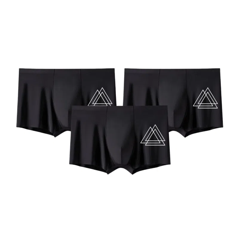 兰缪 薄款舒适平角内裤 男款