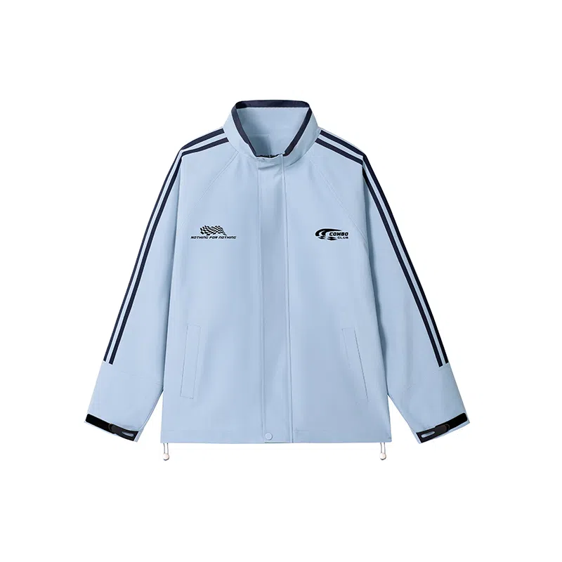 LISENPOK Racing Flag Logo Jacket