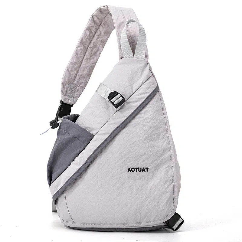 垣途者 日韩复古通勤高级 织物 胸包 常规 男女同款情侣款 多色