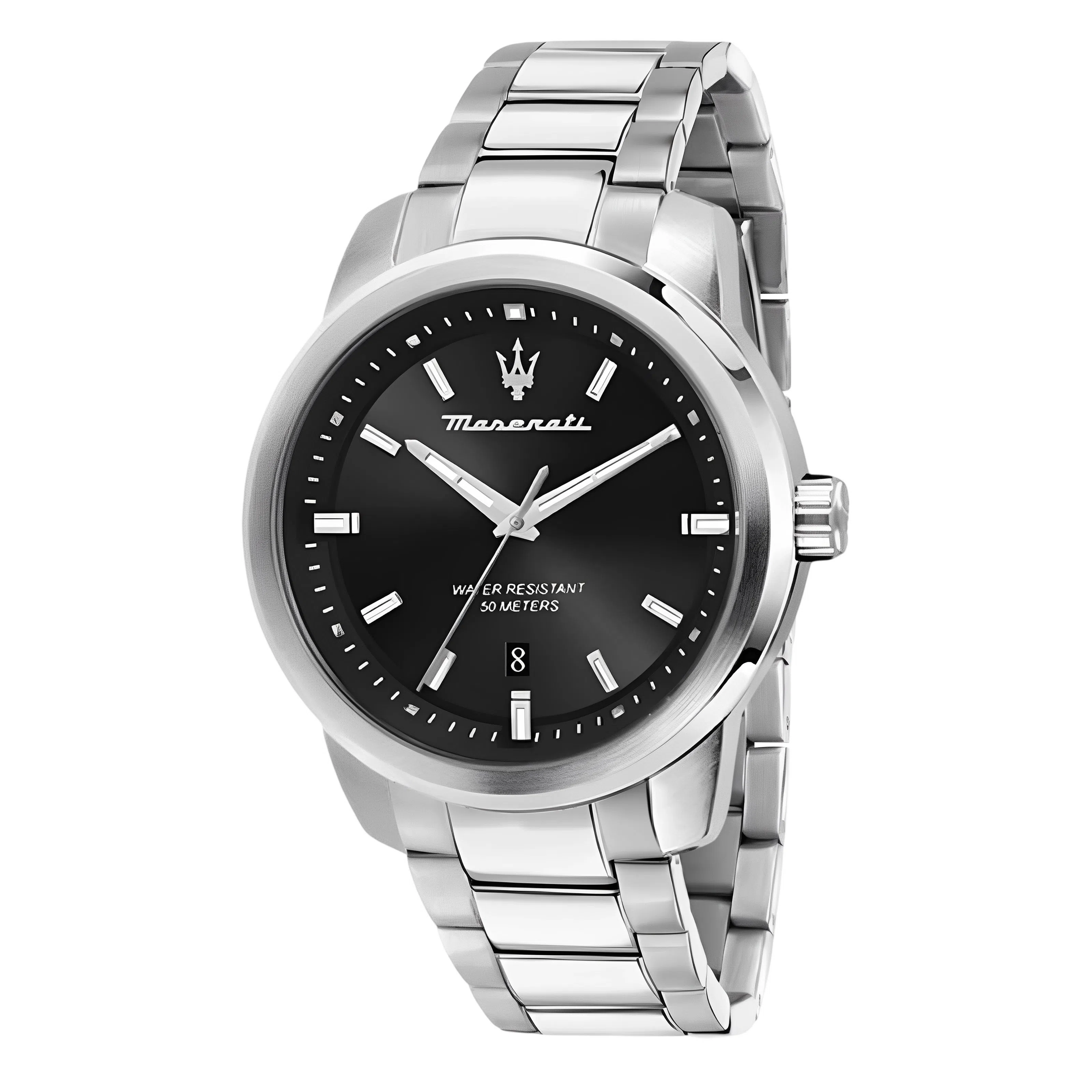 Maserati Quartz 44mm Black Dial