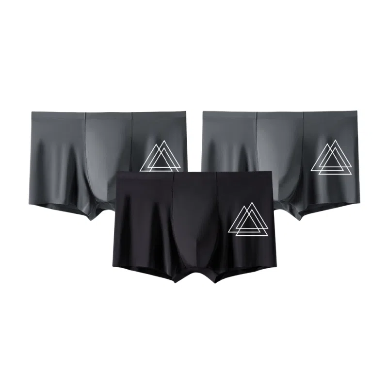 兰缪 薄款舒适平角内裤 男款