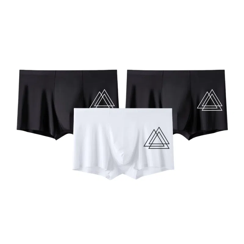 兰缪 薄款舒适平角内裤 男款