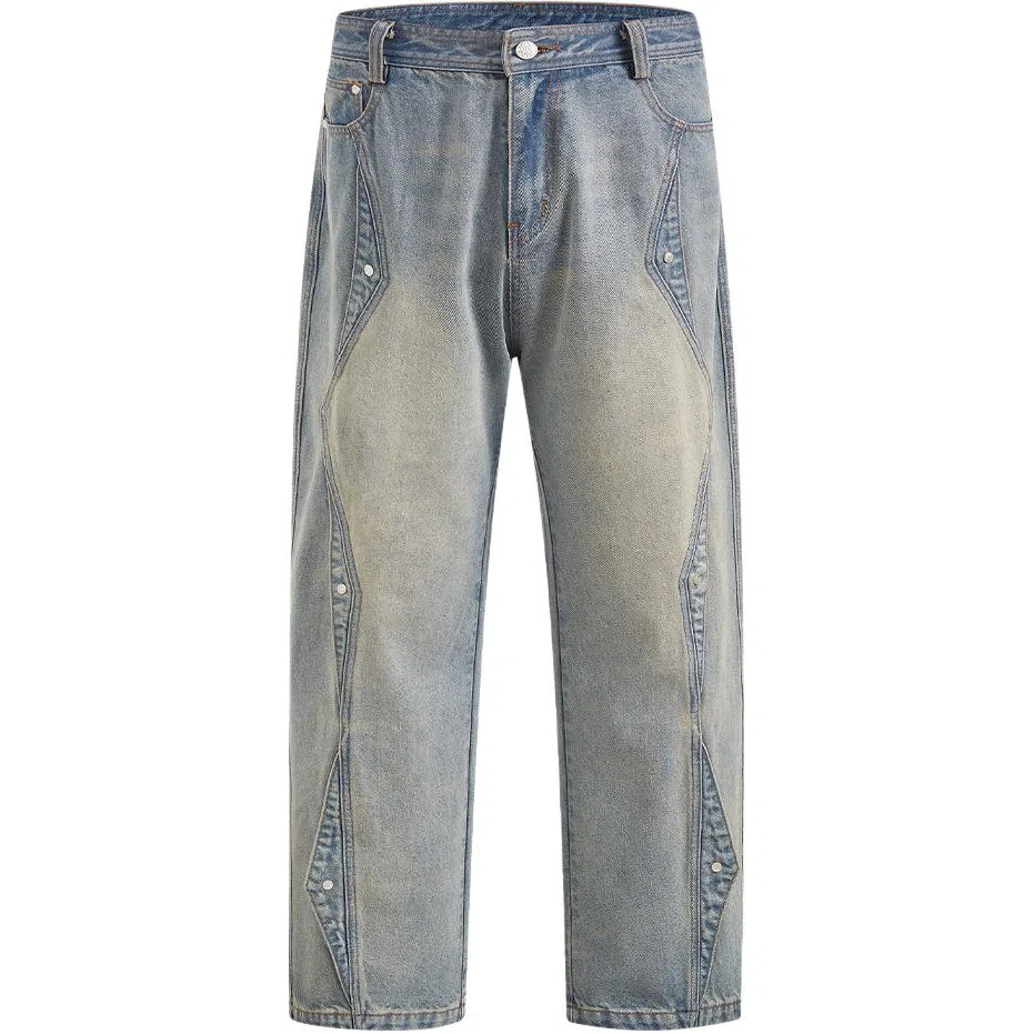 404MOB GANG Vintage Washed Denim Jeans