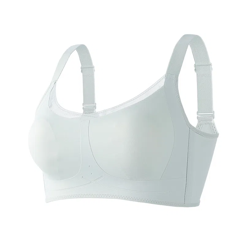 欧迪芬 裸感无痕冰丝轻薄透气亲肤柔软软支撑大胸显小上托聚拢防下垂收副乳夏季冰凉感文胸 女款