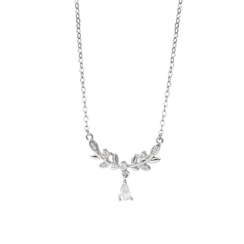 OXO OVERLOAD Laurel Wheat Necklace Silver