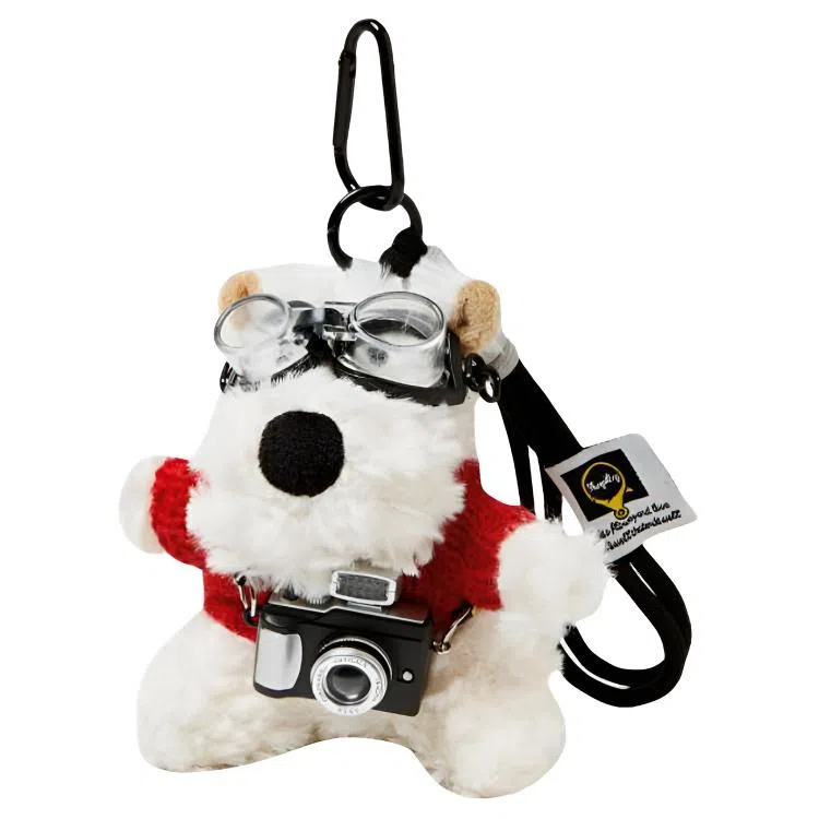 纳兰杜 潦草西高地小狗公仔可爱玩偶挂饰 毛绒拼金属 钥匙扣包周边 男女同款情侣款 多色