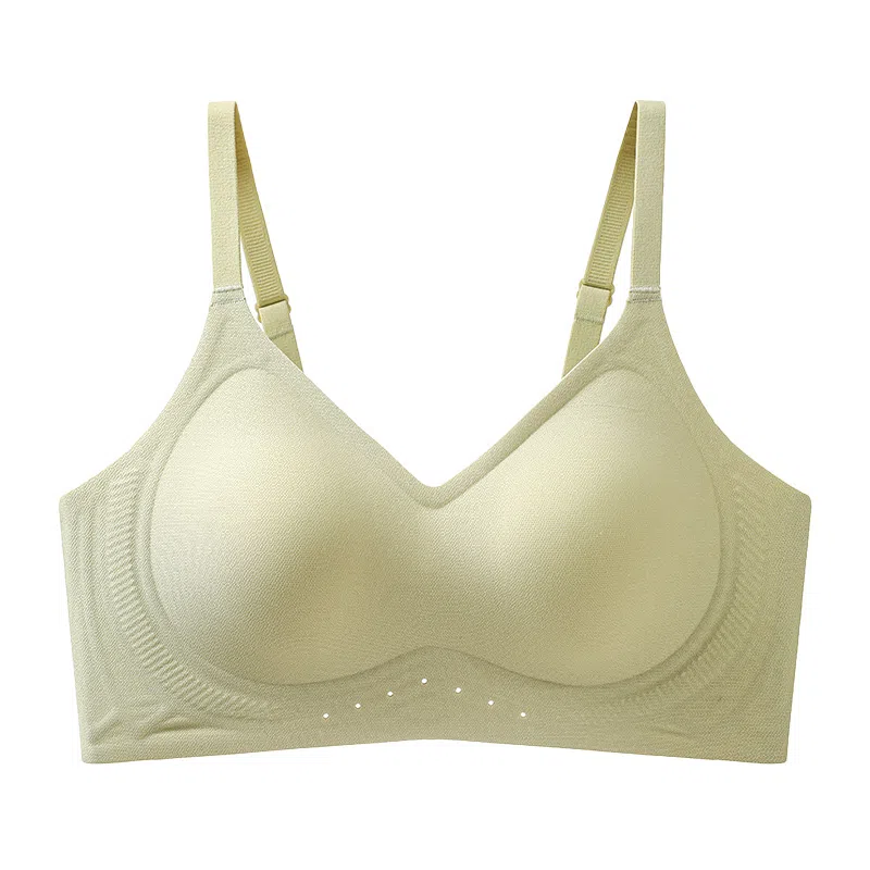 欧迪芬 无痕冰丝轻薄透气亲肤柔软反重力提拉果冻软支撑上托聚拢防下垂收副乳夏季冰凉感文胸 女款