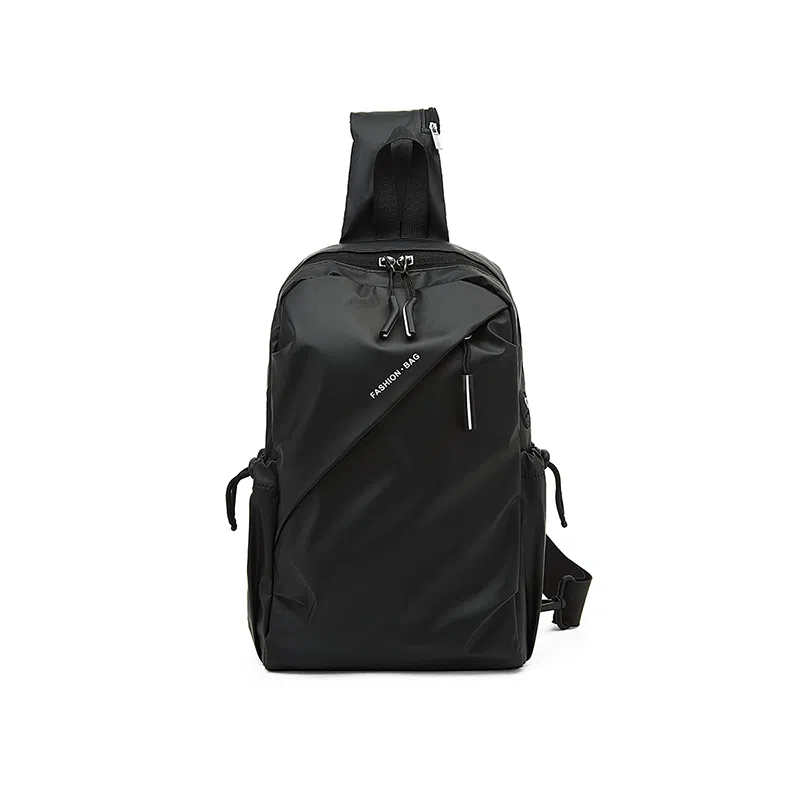 老人头 时尚简约潮流轻便百搭 合成革 胸包 男款 多色