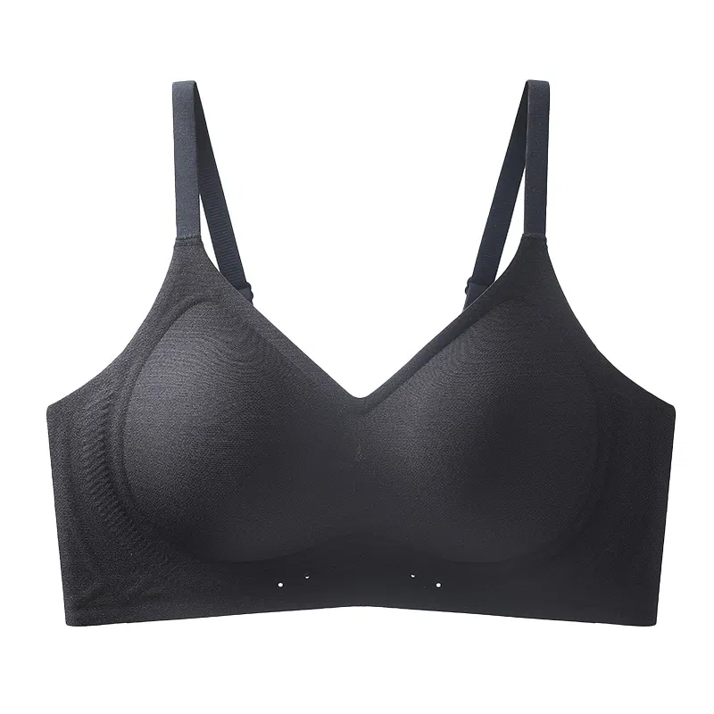 欧迪芬 无痕冰丝轻薄透气亲肤柔软反重力提拉果冻软支撑上托聚拢防下垂收副乳夏季冰凉感文胸 女款