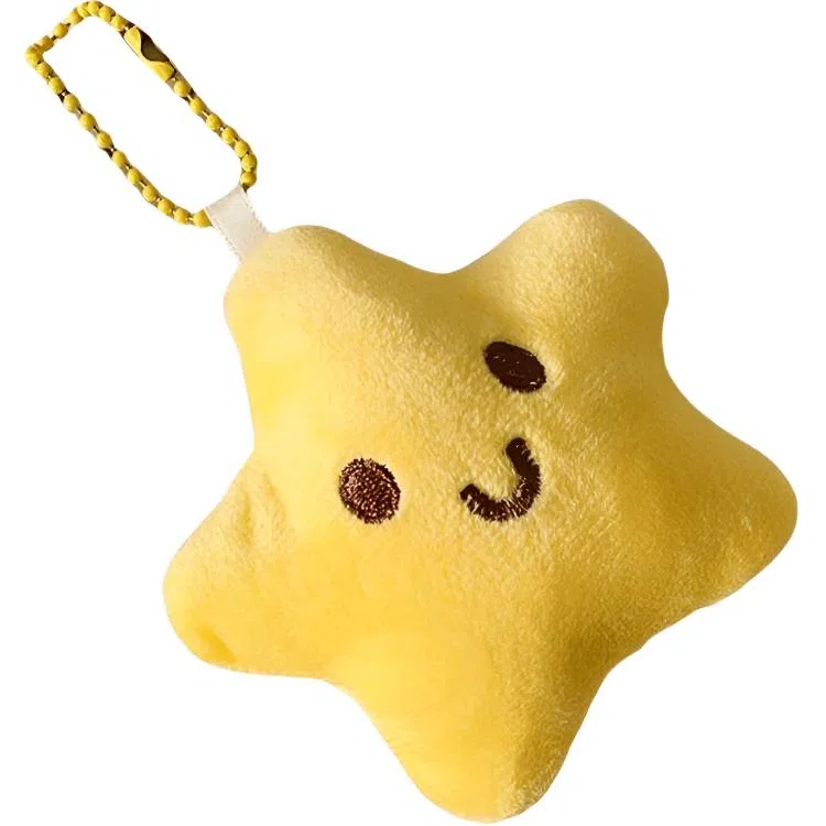 Yijia Love Cute Star Plush Pendant