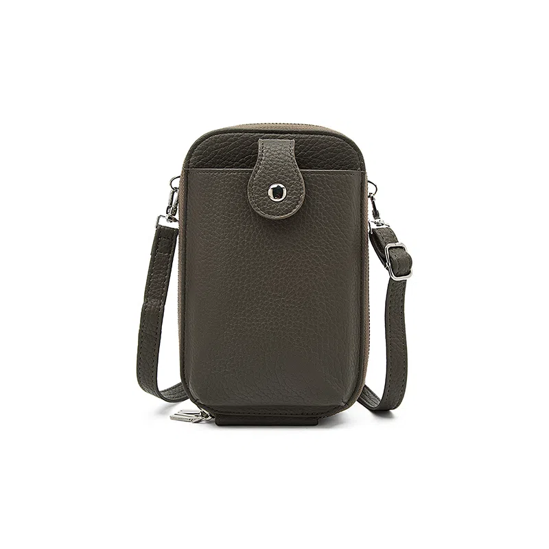 老人头 高级感时尚简约 合成革 斜挎单肩包 女款 多色