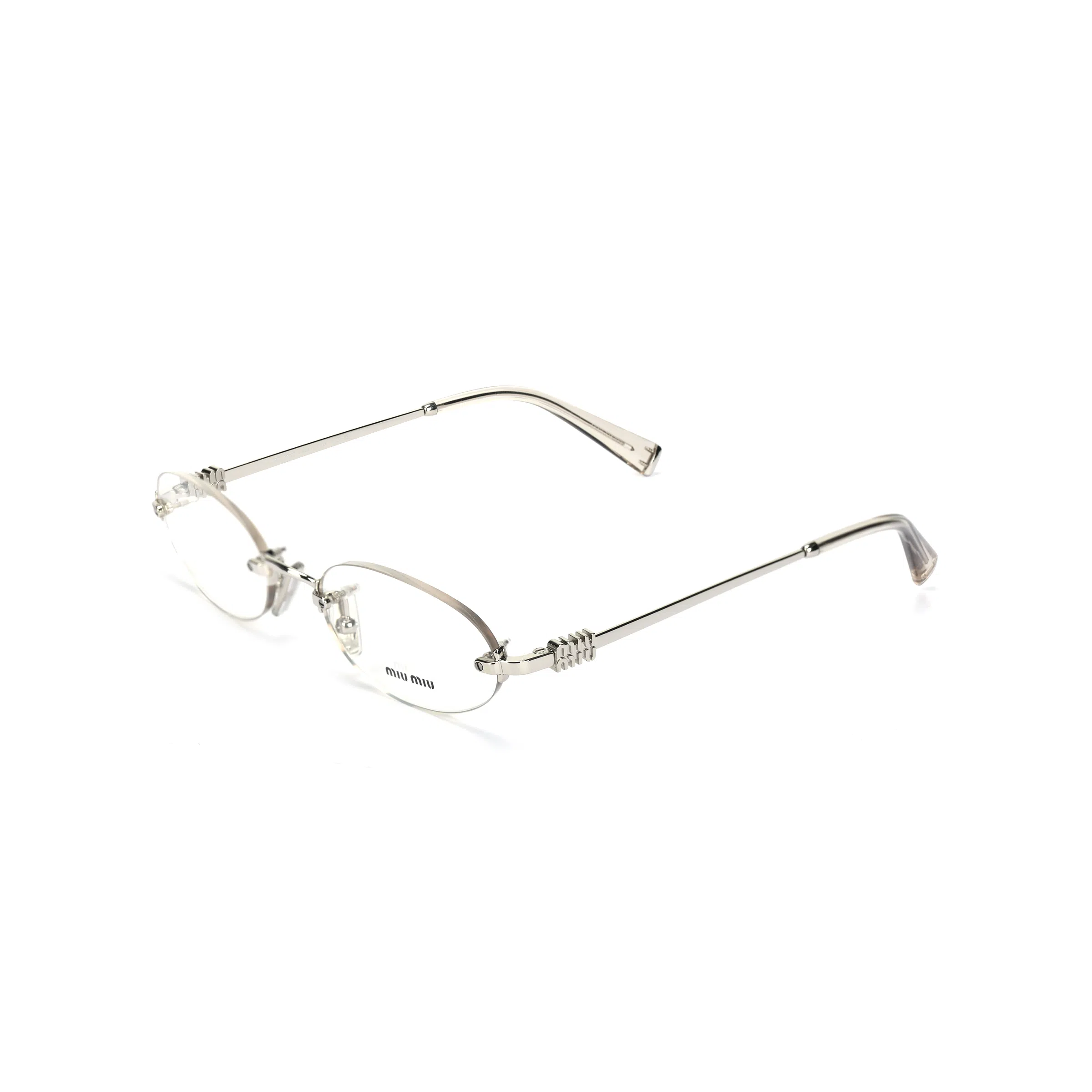MIU MIU Optical Frame Silver