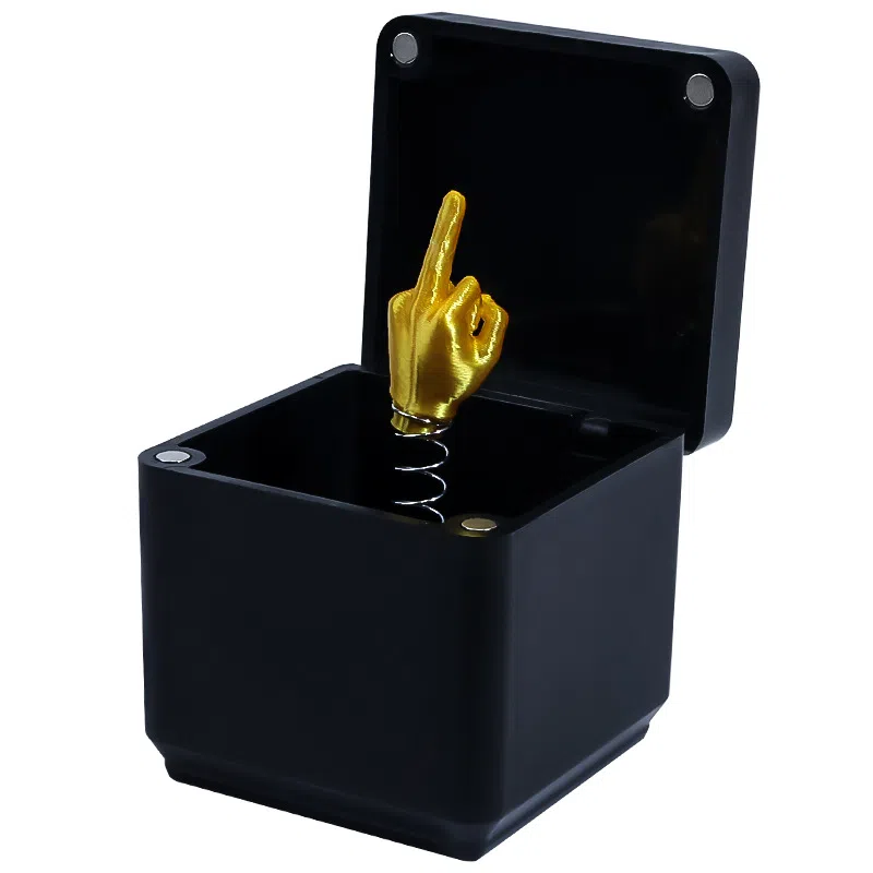 萌吉码 中指礼盒 整蛊玩具