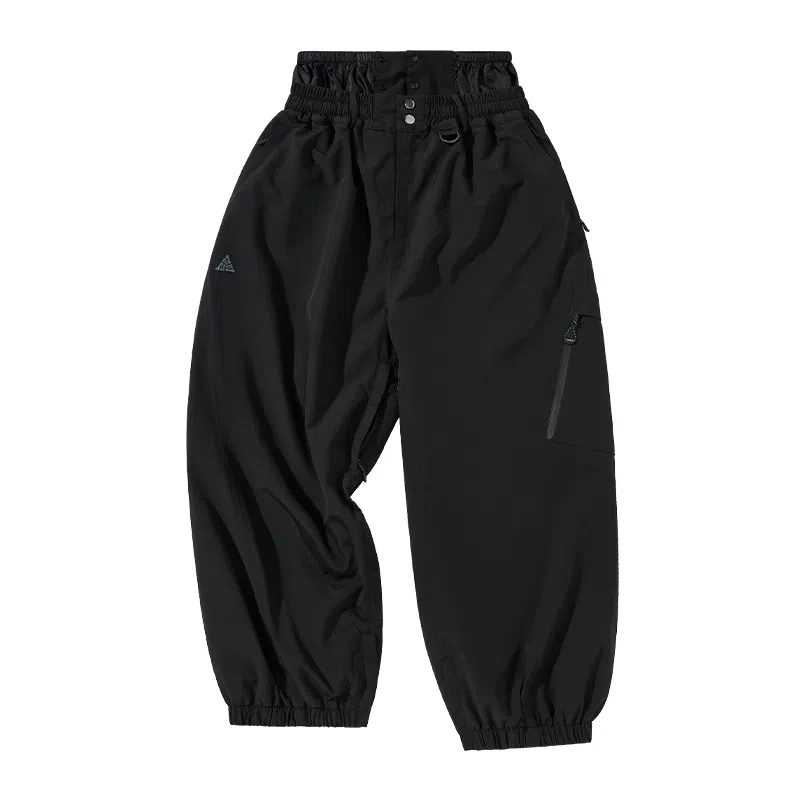 南恩 防水专业加厚宽松滑雪裤 男女同款