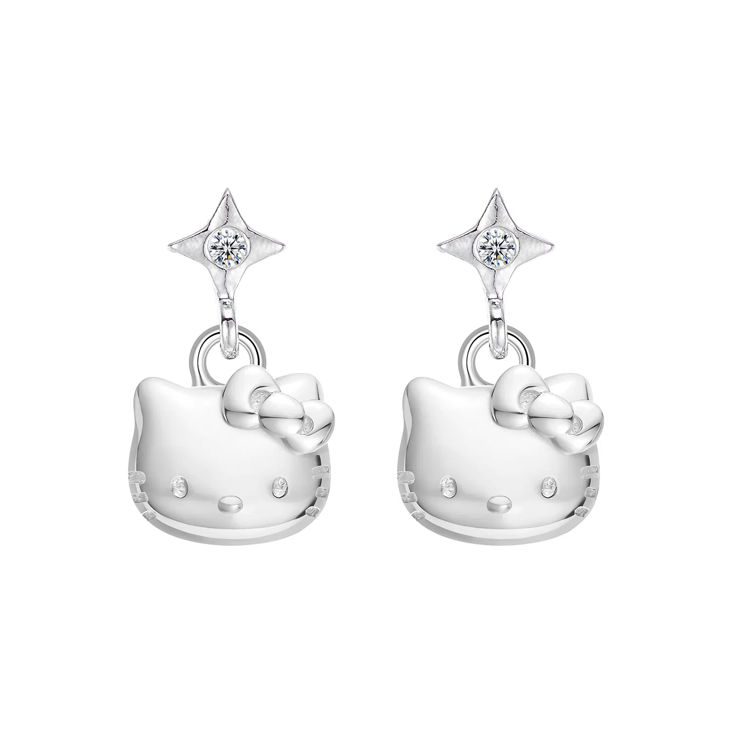 Hello Kitty KT Sparkle Earrings
