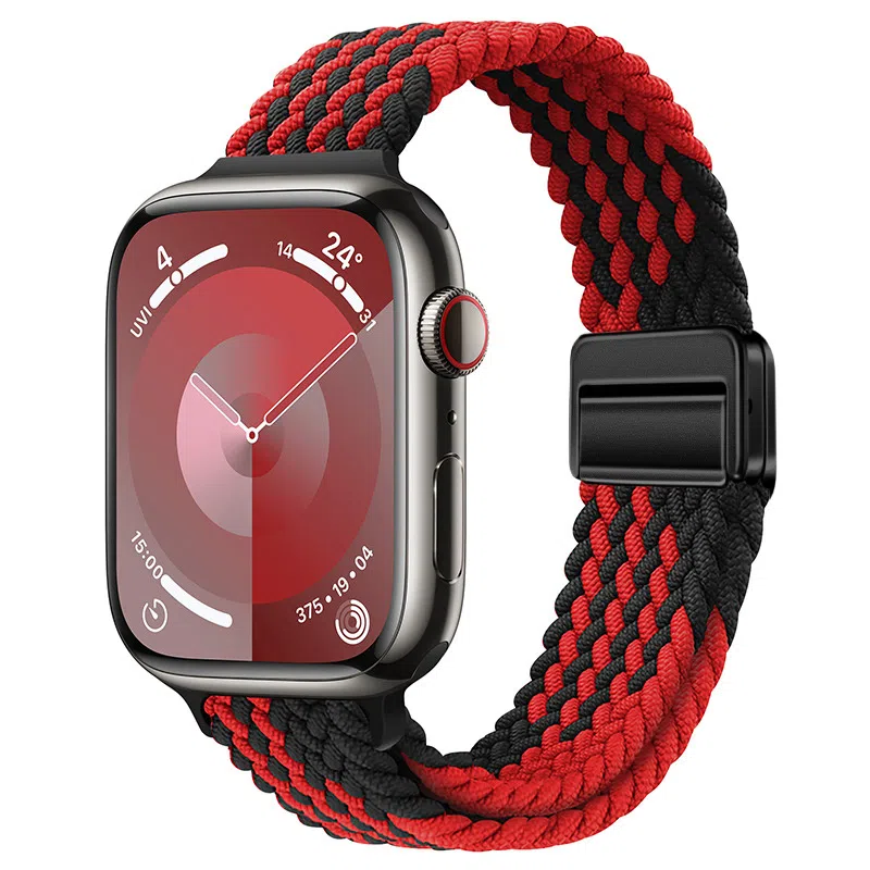 亿祈发 表带 苹果适用 尼龙材质 小蛮腰磁吸男女通用