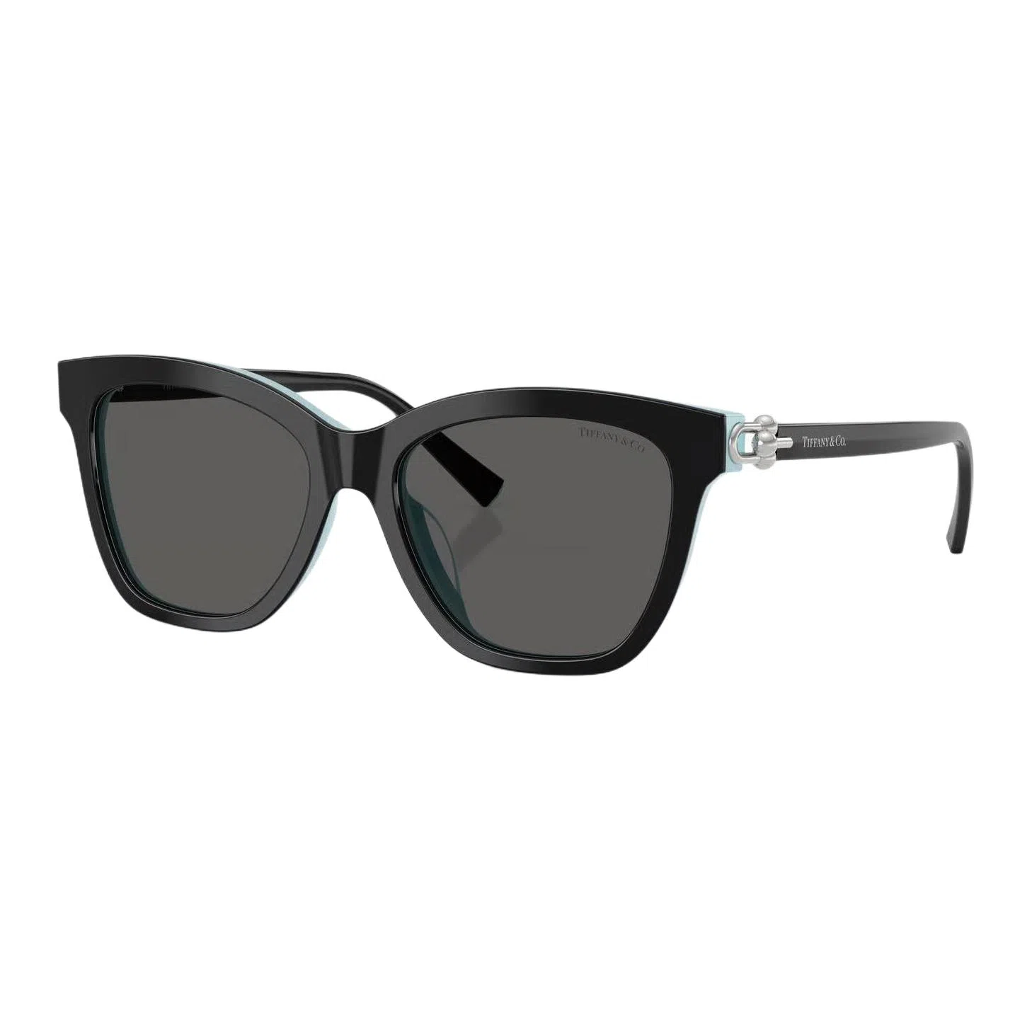 Tiffany & Co. Irregular Acetate Sunglasses Black