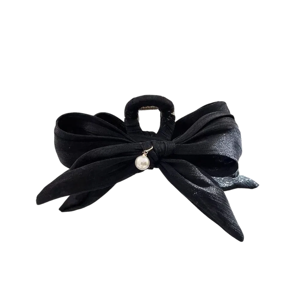 希铃 气质优雅法式蝴蝶结大号#好运 网纱 发夹 女款