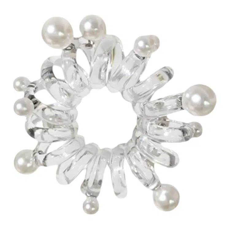 希铃 透明款高弹力电话圈 树脂 发圈/头绳 女款