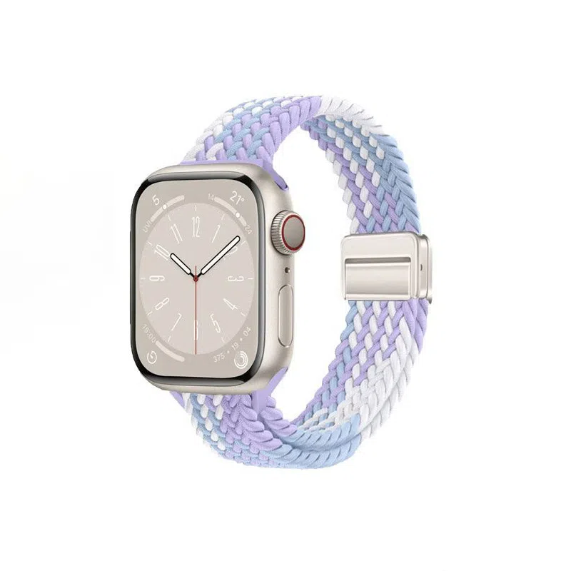 亿祈发 表带 苹果适用 尼龙材质 小蛮腰磁吸男女通用