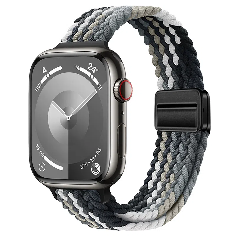 亿祈发 表带 苹果适用 尼龙材质 小蛮腰磁吸男女通用