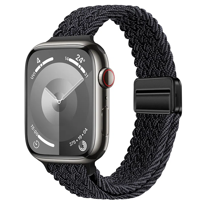 亿祈发 表带 苹果适用 尼龙材质 小蛮腰磁吸男女通用