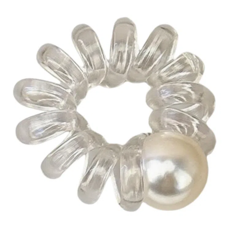 希铃 透明款高弹力电话圈 树脂 发圈/头绳 女款