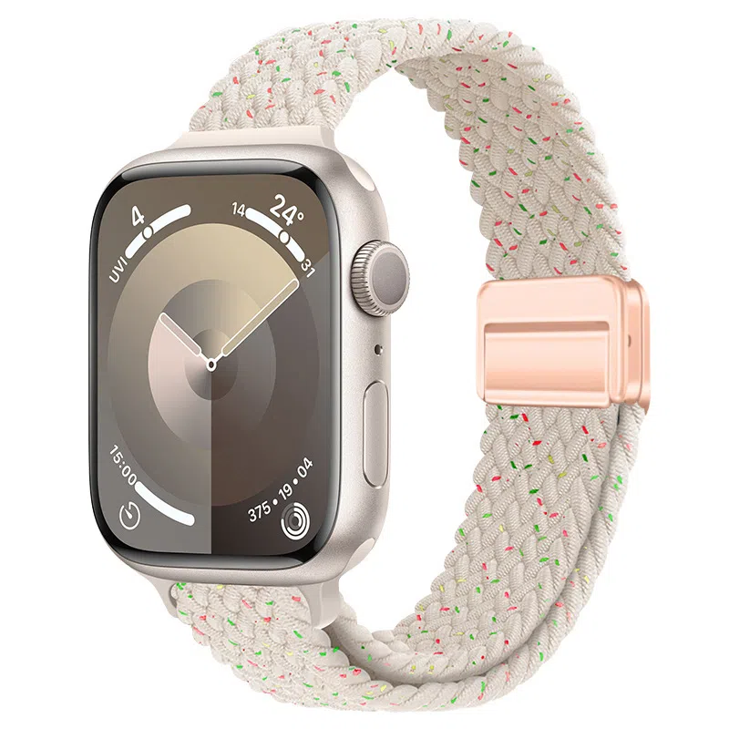 亿祈发 表带 苹果适用 尼龙材质 小蛮腰磁吸男女通用