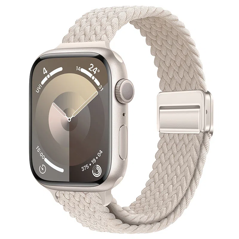 亿祈发 表带 苹果适用 尼龙材质 小蛮腰磁吸男女通用