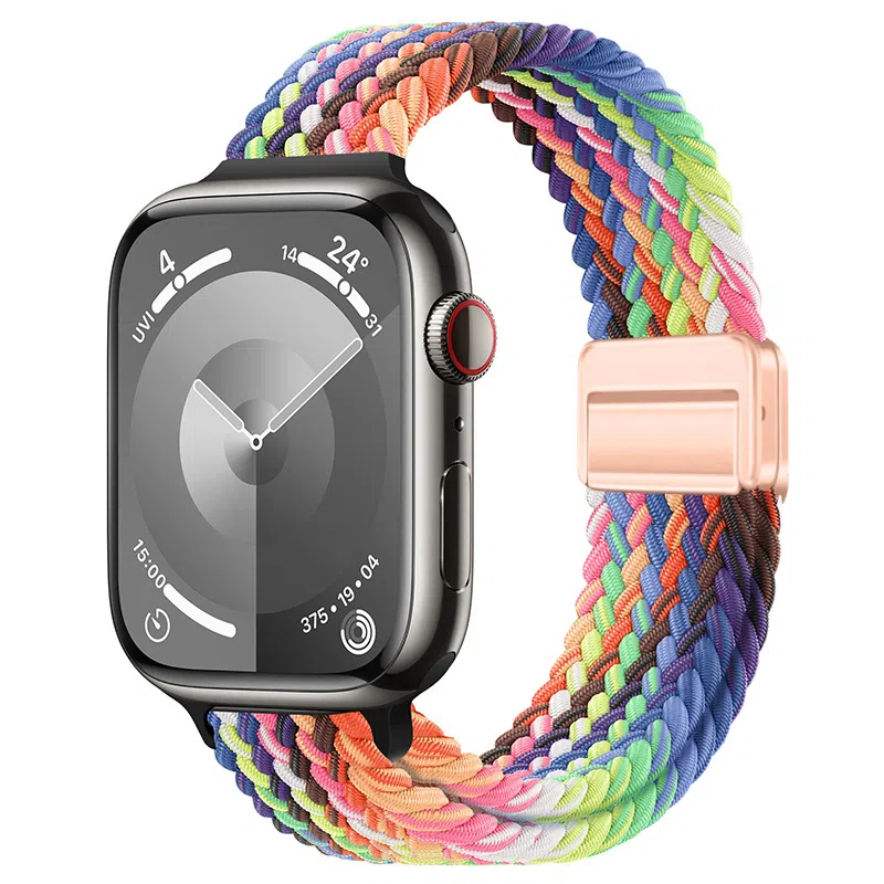 亿祈发 表带 苹果适用 尼龙材质 小蛮腰磁吸男女通用