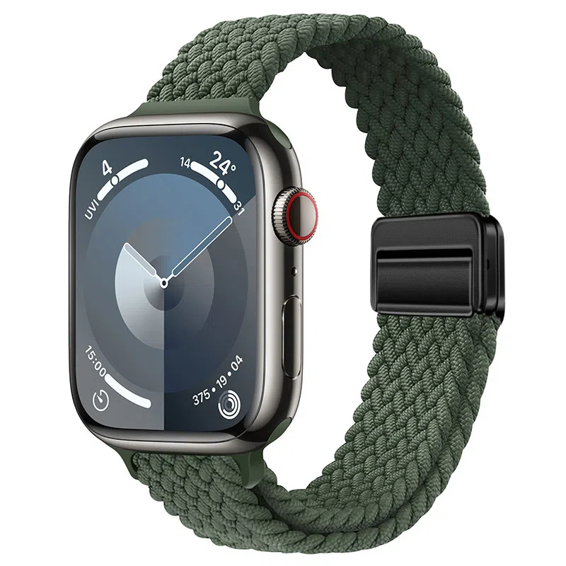 亿祈发 表带 苹果适用 尼龙材质 小蛮腰磁吸男女通用