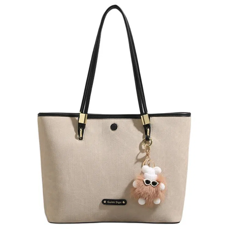 SMILE FOCUS PU Tote