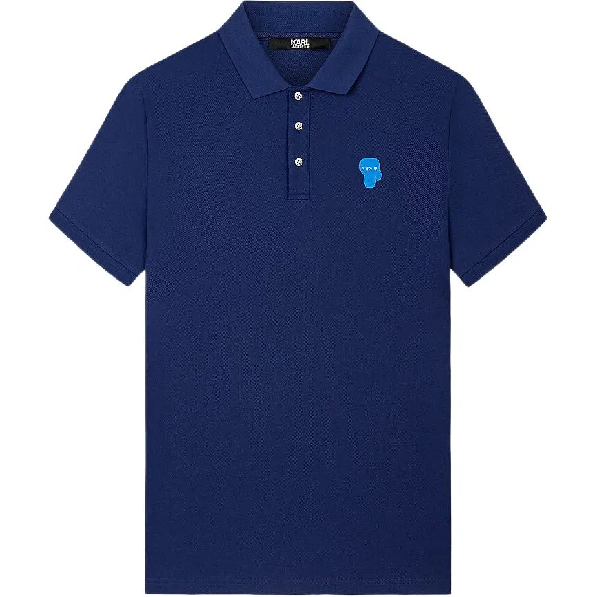 KARL LAGERFELD Logo Polo Shirt