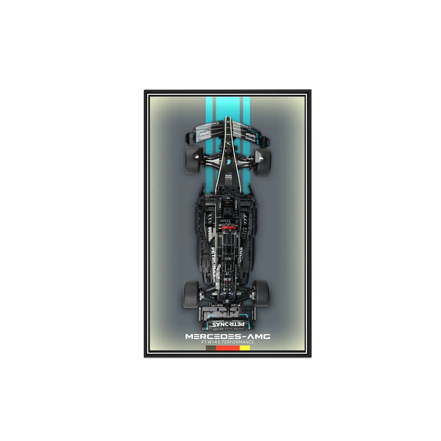 LIGHT YOUR BRICKS Lamborghini Ferrari Wall Display Panel