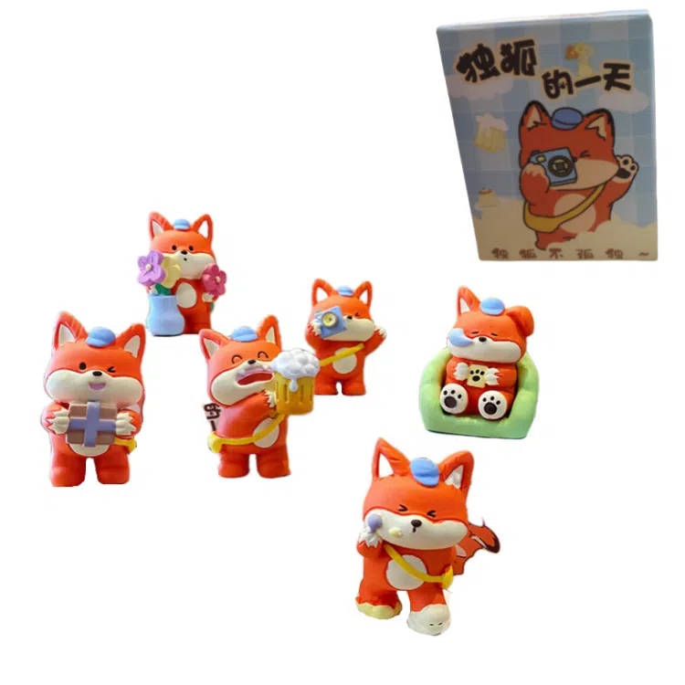 咕轹 独狐的一天 盲盒类