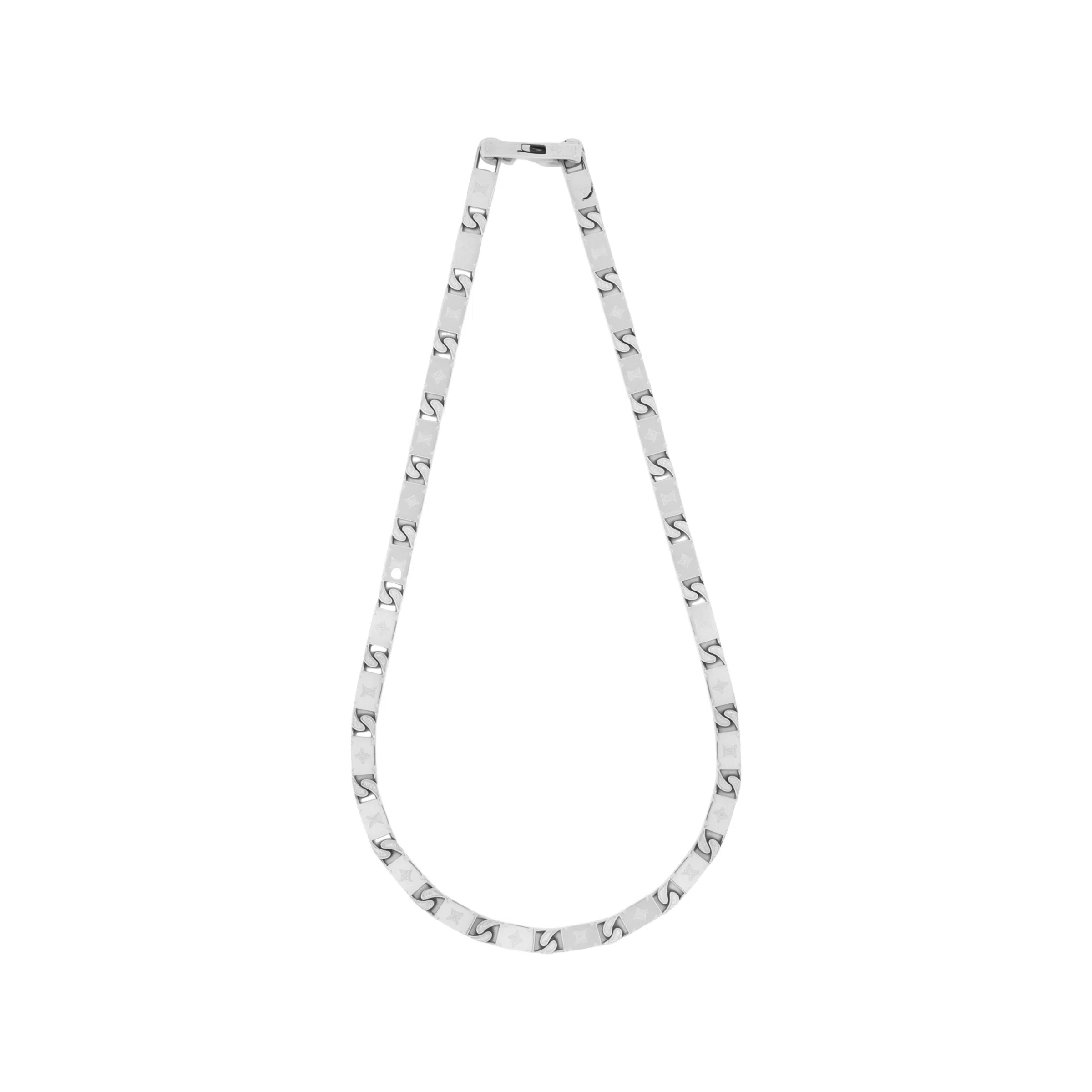 Louis Vuitton Necklace Silver