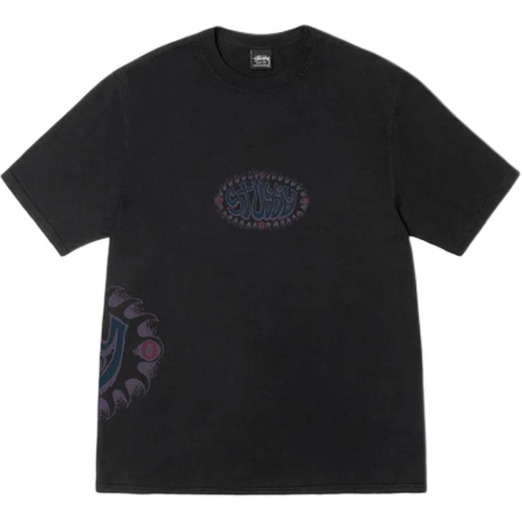 Stussy SS25 WAVE OVAL TEE PIGMENT DYED T